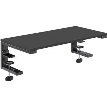 SpeaKa Professional SP-10938480 Monitorio pakyla 550 mm x 250 mm Aukštis: iki 236 mm Juoda (SP-10938480)