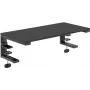 SpeaKa Professional SP-10938480 Monitorio pakyla 550 mm x 250 mm Aukštis: iki 236 mm Juoda (SP-10938480)