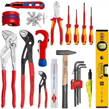 Knipex X18 Sanitarinis kuprinės modulis – kompaktiškas ir patvarus įrankių laikymo sprendimas
