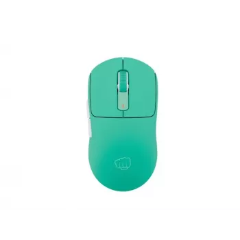 Belaidė pelė Fury Tanto T4 Mint Green – reguliuojamas DPI, USB imtuvas, ergonomiškas dizainas
