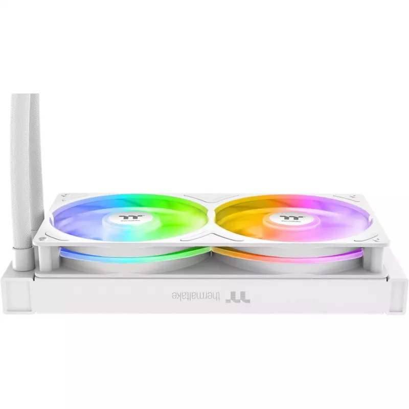 All-in-One procesoriaus vandens aušintuvas THERMALTAKE TH240-S V3 ARGB Sync Snow Edition, 240 mm radiatorius