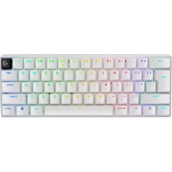 Klaviatūra Logitech G PRO X 60 Gaming USB RF Wireless Bluetooth QWERTY US International balta