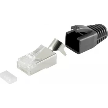 Laidinio tinklo jungtis RJ-45 S/CONN 72067-10S Juoda Balta