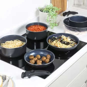 Virimo indų rinkinys Russell Hobbs RH03321EU7 – 8 dalių, nelipni danga, tinka indaplovei