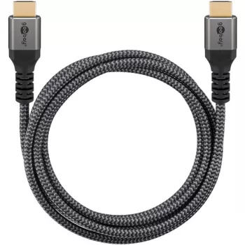 Goobay 64999 HDMI kabelis 0,5 m HDMI A tipo (standartinis) pilkas (64999)