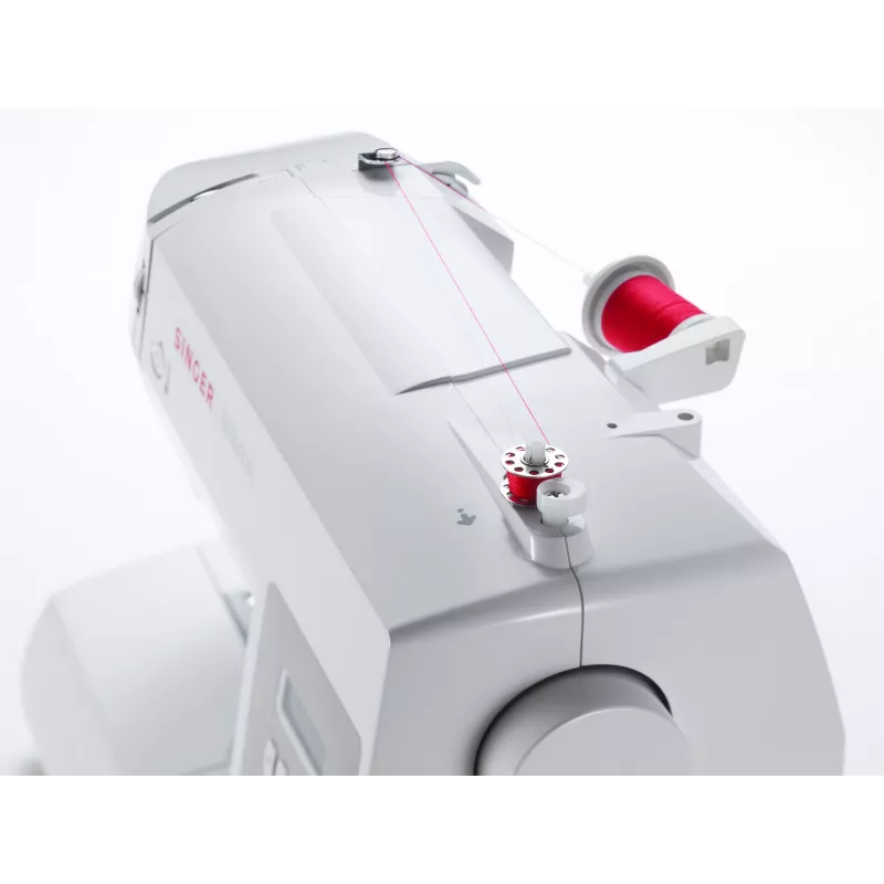 Singer 6199 Brilliance kompiuterizuota siuvimo mašina, 100 siūlių, 6 sagų skylutės, balta