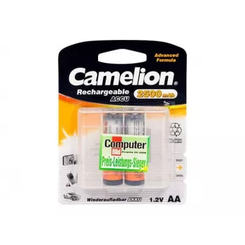 Įkraunamos Ni-MH AA/HR6 baterijos CAMELION 2500 mAh, 2 vnt.