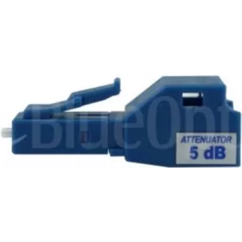 Optinis slopintuvas CBO SFA21BK12 vienmodis, fiksuotas 12 dB slopinimas, inline skaidulinis adapteris