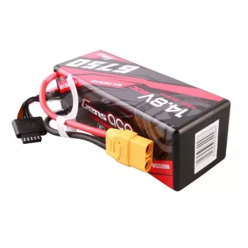 Gens ace G-Tech 6750mAh 14.8V 60C 4S1P 14# XT90 akumuliatorius