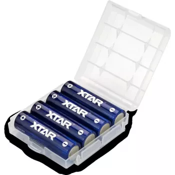 Įkraunama AA (R06) baterija XTAR 1,5 V 2500 mAh – 4 vnt. su apsauga