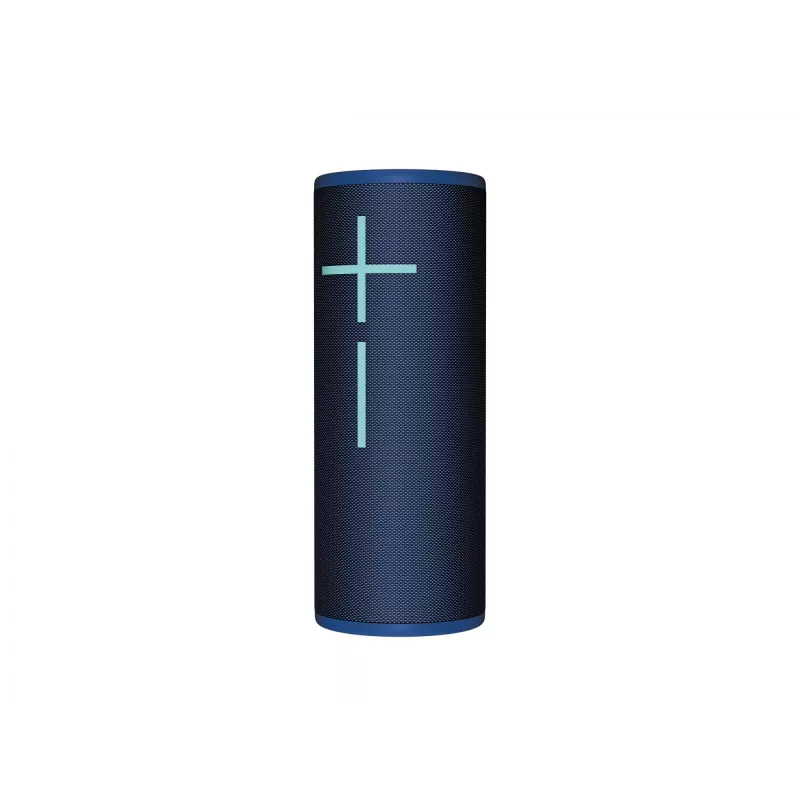 Logitech Ultimate Ears MEGABOOM 4 - Belaidis Bluetooth garsiakalbis, nešiojamas, 360° garsas, atsparus vandeniui ir dulkėms, kobalto mėlyna (984-001991)
