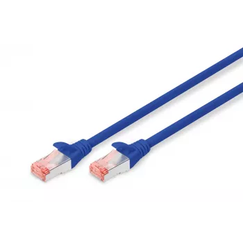 Tinklo kabelis Digitus CAT 6 S/FTP RJ-45 10m Mėlyna