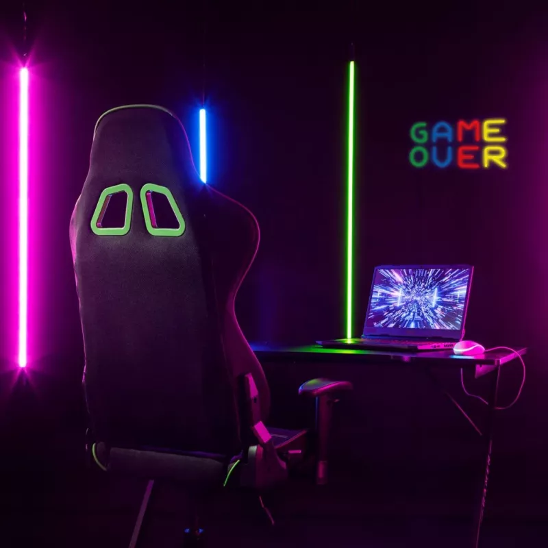 Neoninė iškaba MANTA SNL102MT 'Game Over' LED efektas