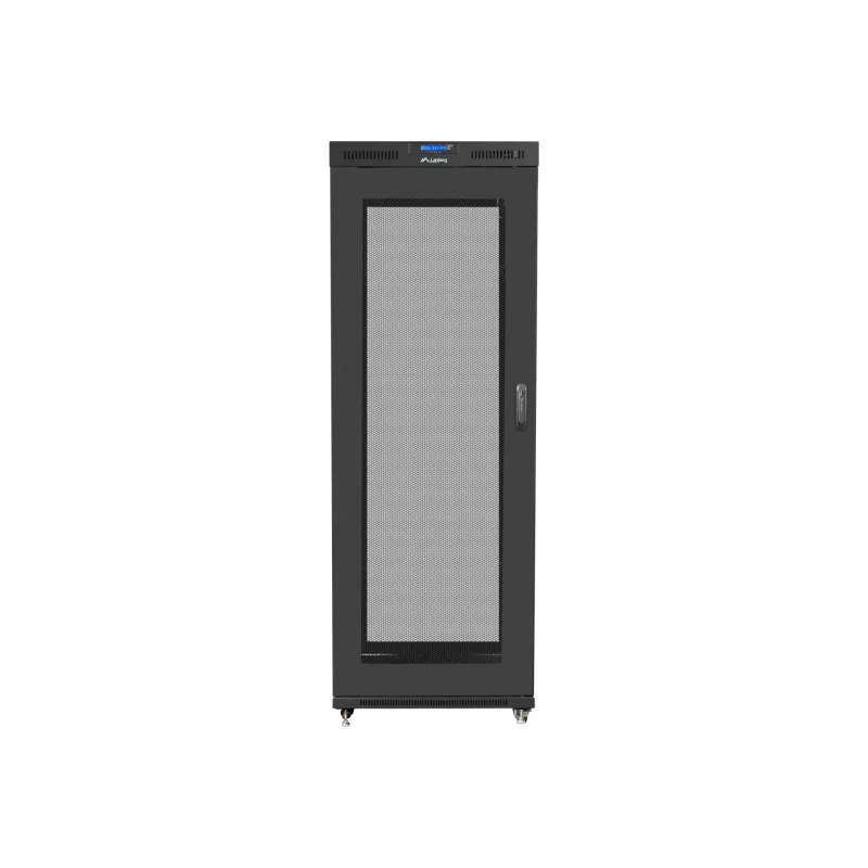 Stovo spinta 19 colių LANBERG FF01-8042-23BL 42U 800x1000 mm tinklinės durelės