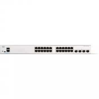 Valdomas komutatorius Cisco Catalyst 1200-24T-4X, 24 prievadai GE, 4x10GE SFP+