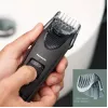 Barzdos kirpimo mašinėlė Panasonic ER-SB40-K803 — 0,5–10 mm, 19 žingsnių, Li-Ion, belaidė/AC, juoda