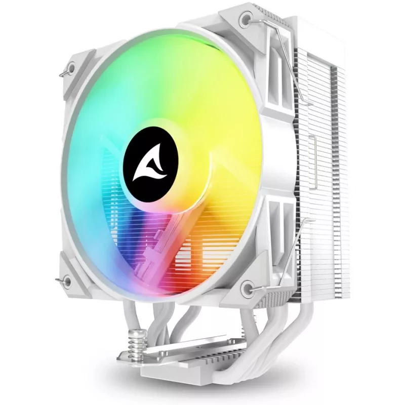 Oro aušintuvas procesoriui Sharkoon A50 RGB baltas 12 cm