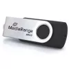 USB atmintukas MediaRange MR1953 64 GB USB Type-C 3.2 Gen 1 (3.1 Gen 1) pasukamas, juodas/sidabrinis