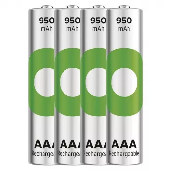 Baterijos R03/AAA Ni-MH 950 mAh lizdinėje pakuotėje 4 vnt.