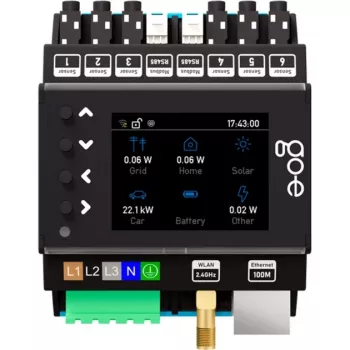 Go-e CH-30-01 maitinimo adapteris juodas