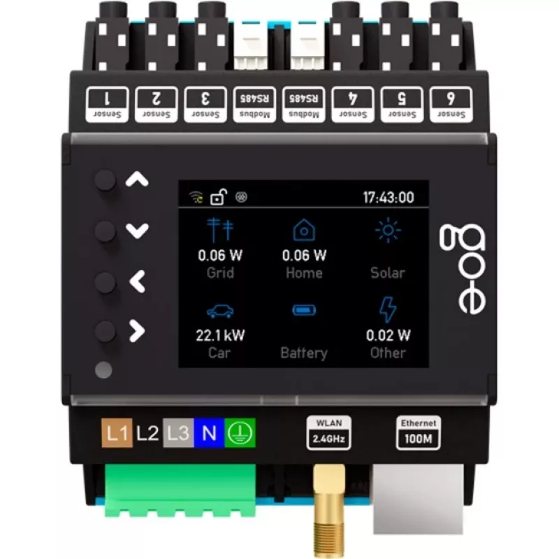Go-e CH-30-01 maitinimo adapteris juodas