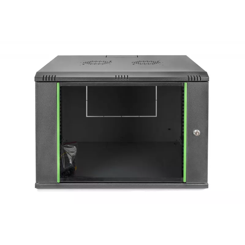Sieninis tinklo spintos stovas Digitus DN-19 09-U-EC-SW 9U 600x505x450 mm juodas