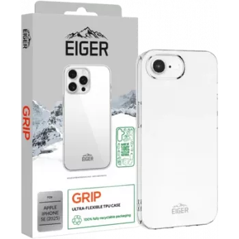 Eiger Grip Case GRS iPhone SE 2025 permatomas (EGCA00725)