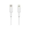 Belkin BoostCharge USB-C / Lightning kabelis 2 m baltas