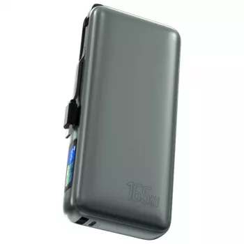 Power bank 4smarts 541603 – Li‑Ion 20000 mAh, USB‑C + USB‑A, 165 W bendra galia, 5 A, pilka
