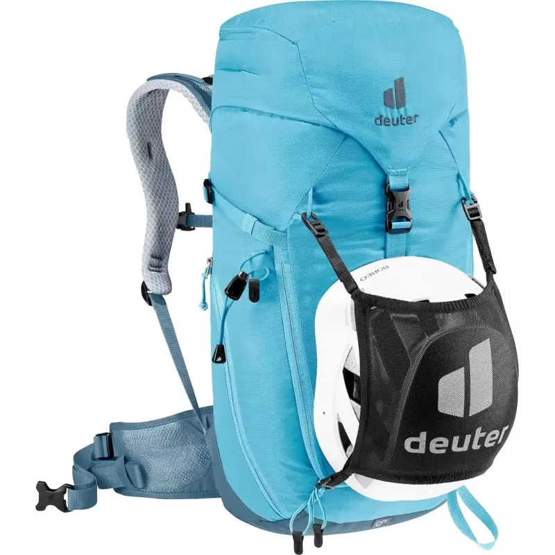 Kuprinė DEUTER Trail 22 SL moteriška žygiams, 22 L, lagūna-atlantas, poliesteris, 990 g