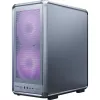 Korpusas PC Cooler Master MasterFrame 500 Mesh — Juodas su permatomu šonu, ATX maitinimo šaltinis, 2×200mm priekyje + 1×120mm gale, 2.5 colio/3.5 colio diskams