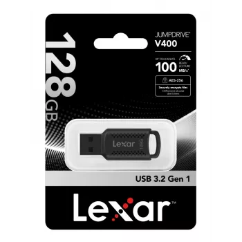 USB atmintukas Lexar 128 GB USB Type-A 3.2 Gen 1 LJDV400128G-BNBNG