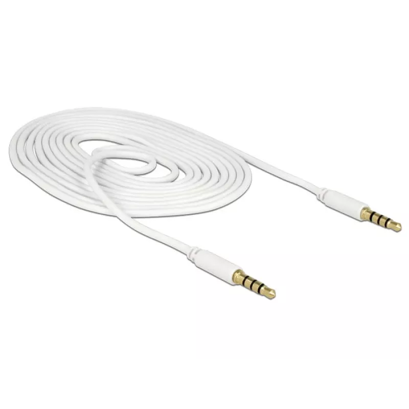 Garso kabelis 3,5 mm DeLOCK 83441 2 m baltas