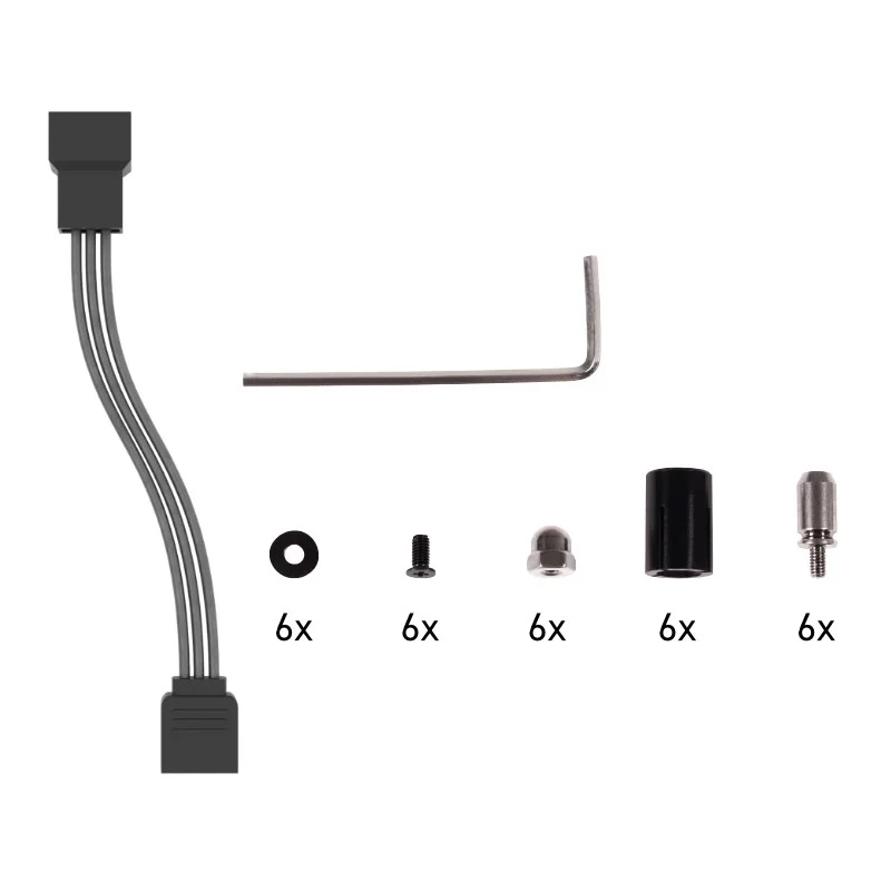 Alphacool Core Flat Reservoir 240 su VPP siurbliu - dešinė
