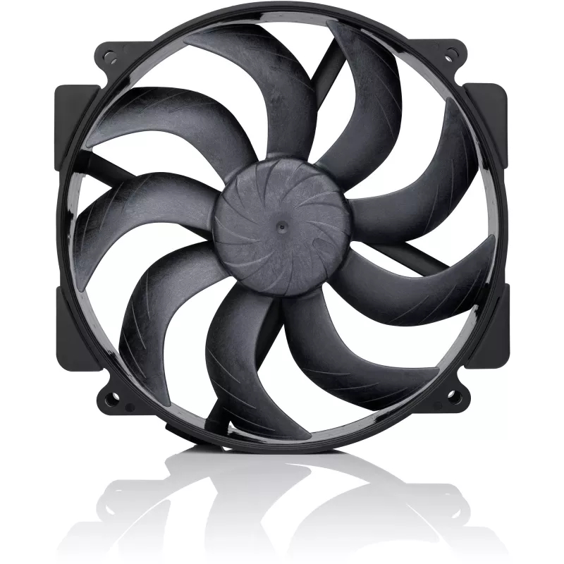 Noctua NF-A14x25r G2 PWM Sx2-PP chromax.black 140mm dviejų ventiliatorių rinkinys