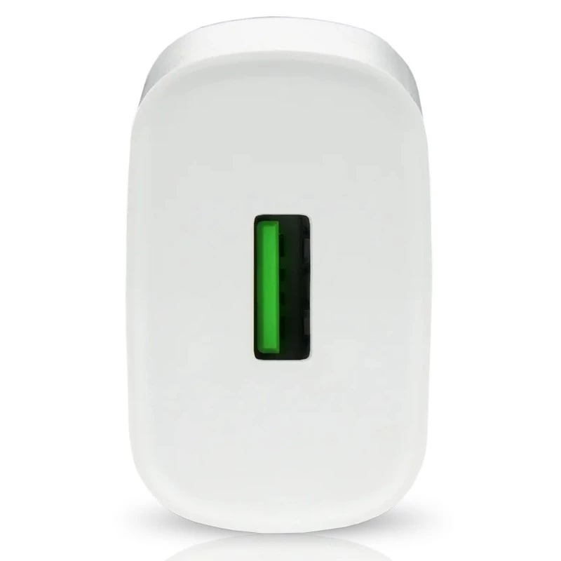 Įkroviklis sieninis 1x USB 18 W QC 3.0 baltas everActive SC-250Q