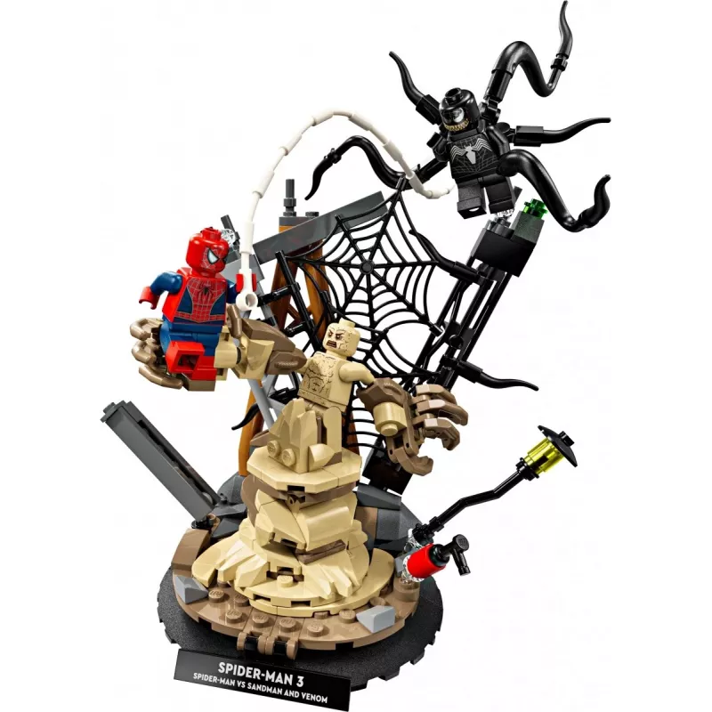 LEGO MARVEL 76334 Epinė kova: Žmogus Voras prieš Smėlio Žmogų