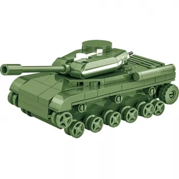 Konstruktorius Cobi IS-2 modelis, Antrojo pasaulinio karo tankas, 130 dalių, rekomenduojamas nuo 6 metų