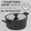 Puodas Russell Hobbs RH01863EU7 20 cm Crystaltech nerūdijančio plieno su stikliniu dangčiu