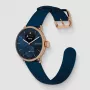 Withings ScanWatch 2 – laikrodis su EKG, širdies ritmu, SpO2, aktyvumo ir miego stebėjimu (38 mm, mėlyna rožinė auksinė)