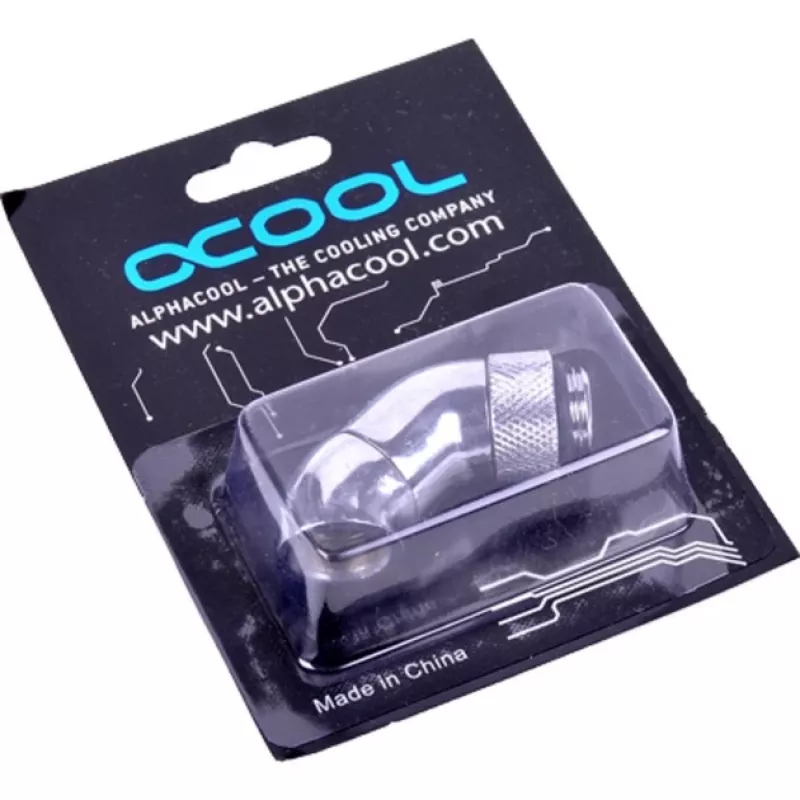 Žarnos jungtis Alphacool 17059 Žalvaris Nikelis 1 vnt 61 g