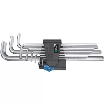Šešiabriaunių raktų rinkinys Wera 950/9 Christmas Hex-Plus HF 1
