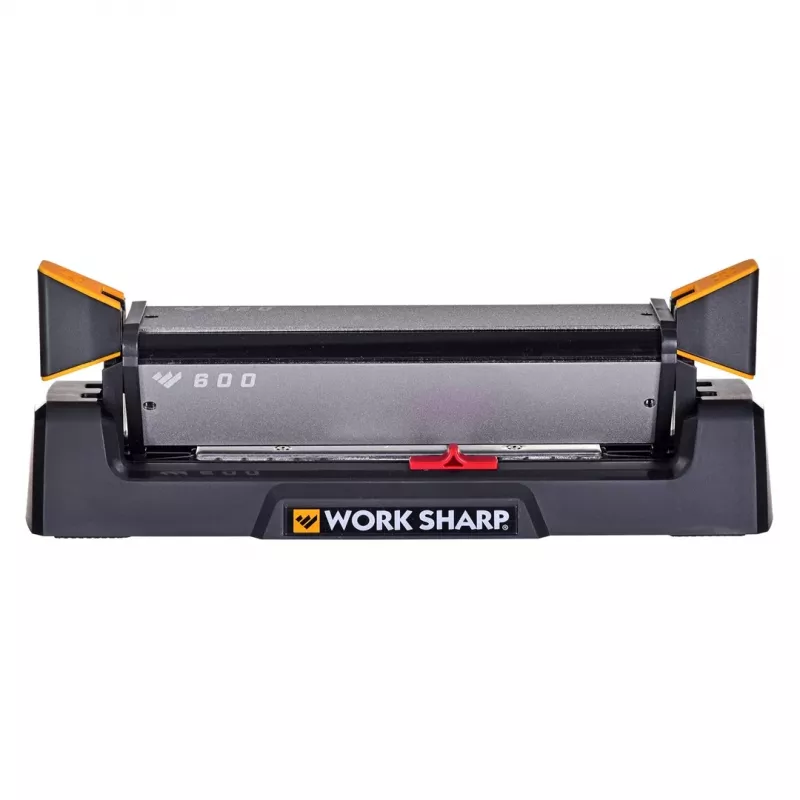 Pjovimo galąstuvas Work Sharp Diamond-Ceramic Sharpener 09DX163 – deimantiniai ir keraminiai diskai, kompaktiškas rankinis, 306×156×60 mm, 586 g