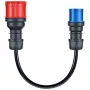 go-e Adapteris Gemini flex 11 kW prie CEE mėlynos 16 A laidas 0,3 m