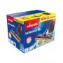 VILEDA Ultramax XL Box šluota – plaunama mikropluošto 360° sukama galvutė, sulankstoma, kietoms grindims