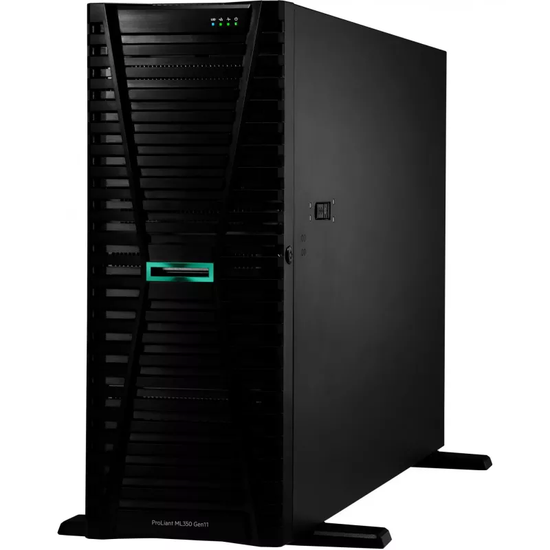 Tower serveris HP Enterprise HPE ProLiant ML350 Gen11 4514Y 2.0GHz 16c 1P 2x32GB-R 8SFF MR408i-o 2x480GB SSD 2x1000W PS EU