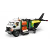 LEGO CITY 60505 Lėktuvas, aptarnavimo sunkvežimis ir oro pagalvės laivas