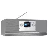 TechniSat DIGITRADIO 372 CD IR Internetinis radijas su DAB+ ir FM imtuvu, antracito ir sidabro spalvos