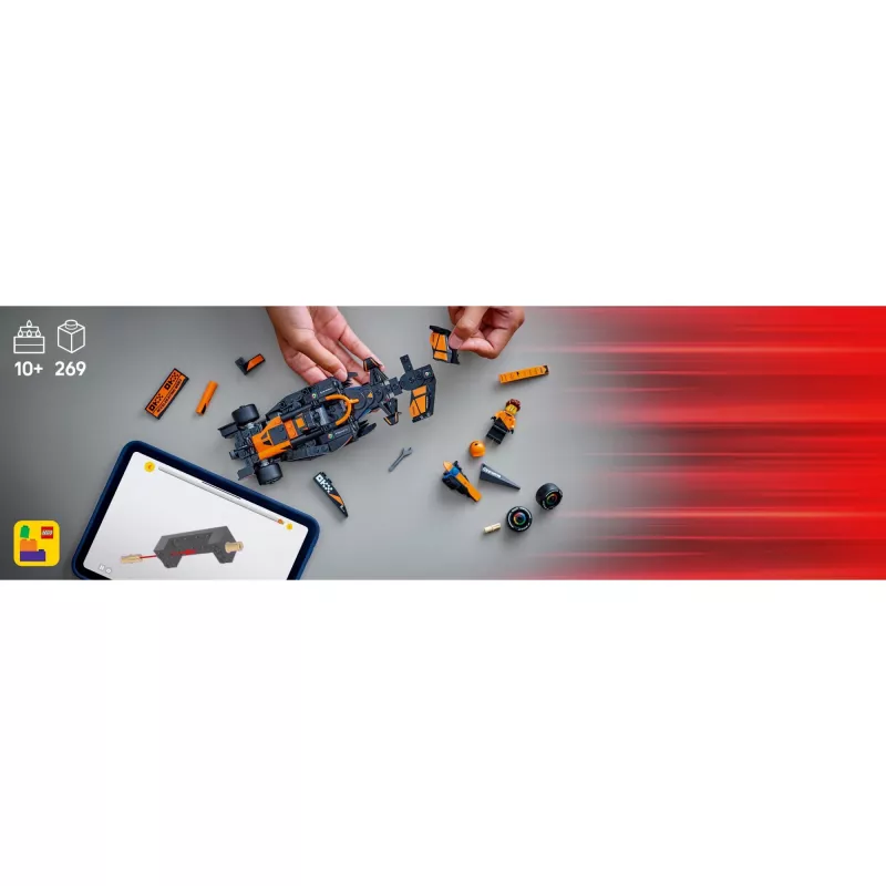 LEGO SPEED CHAMPIONS 77251 McLaren F1 Team MCL38 Lenktyninis Automobilis
