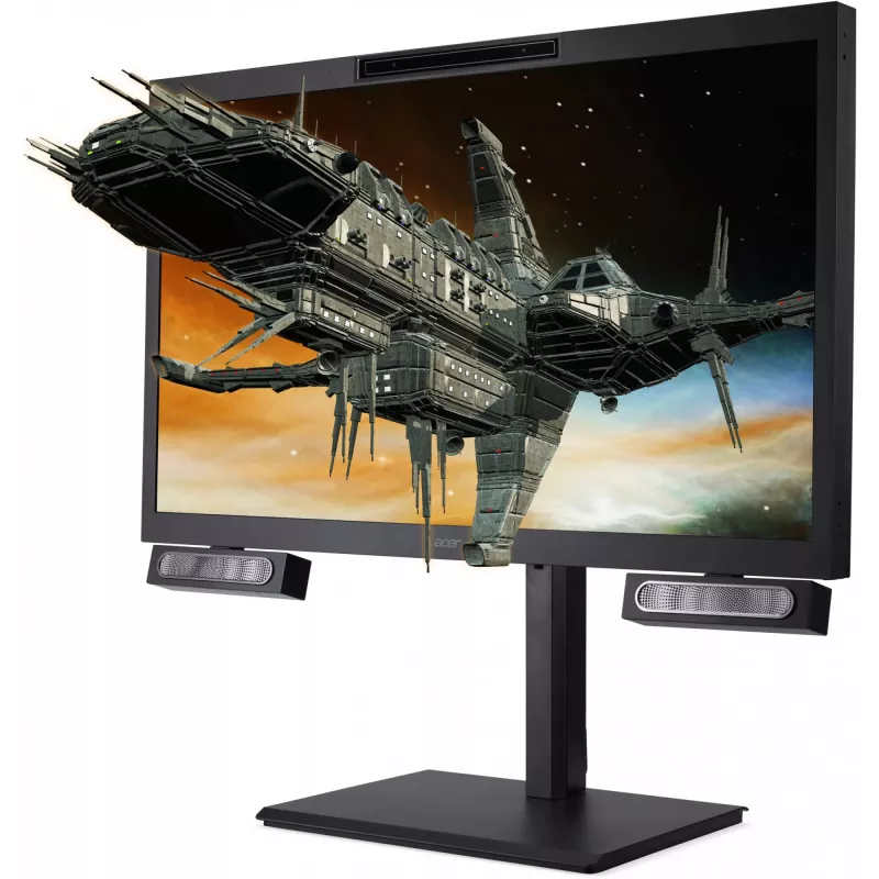 Monitorius Acer SpatialLabs View Pro 27 (ASV27-2P) 27'' 4K (3840x2160), 160Hz, 5ms, be akinių 3D